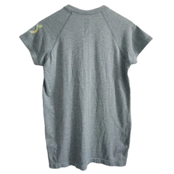 Lululemon x Peloton Light Green Swiftly Tech Short Sleeve Tee Top Size 6 T-Shirt - Picture 2 of 14